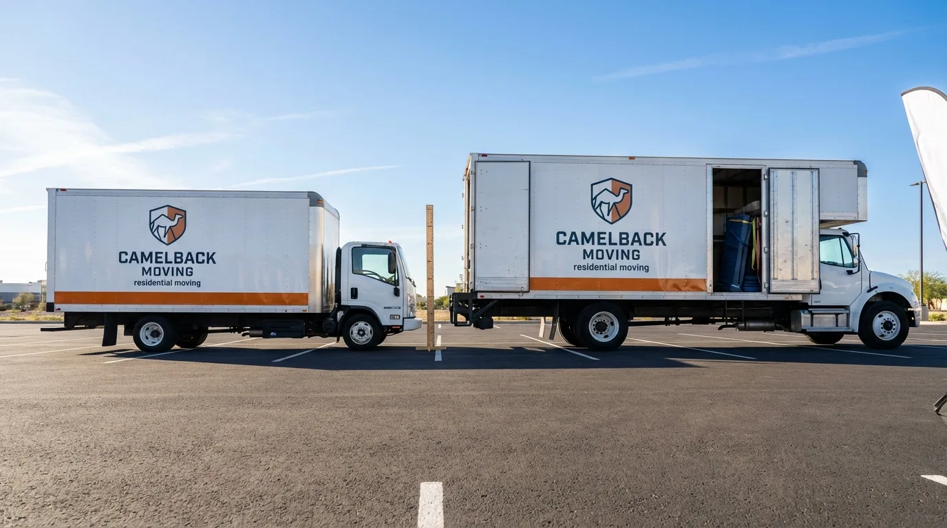 Moving truck size capacity guide in Lakeville